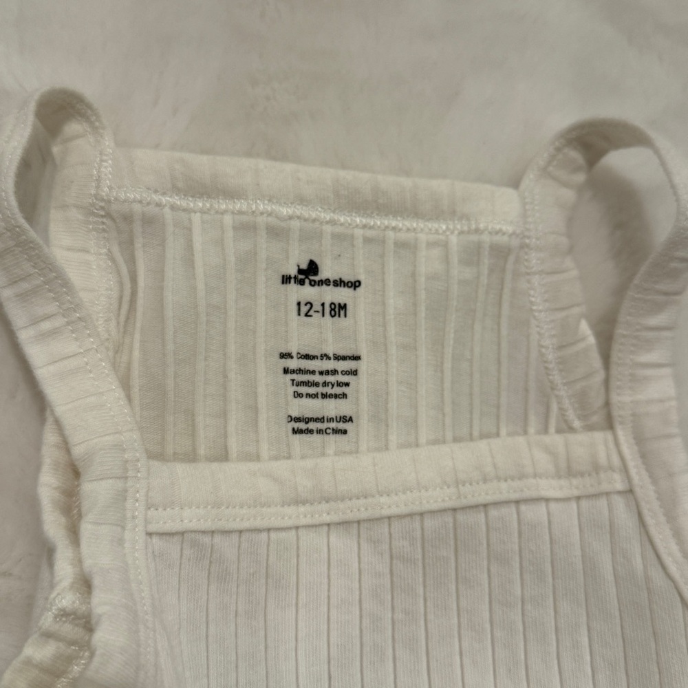 Little One Shop Ribbed Tank Set - Picture 6 of 7